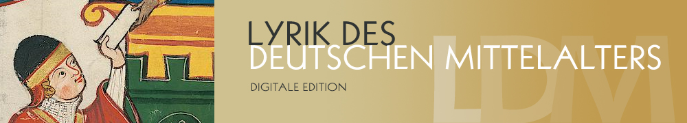LDM Lyrik des deutschen Mittelalters - Digitale Edition